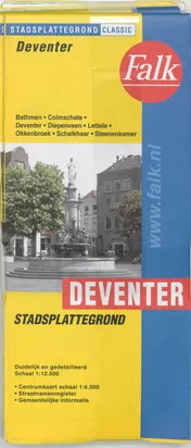 Omslag van Deventer plattegrond set 5 ex