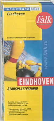 Omslag van Eindhoven plattegrond set 5 ex