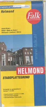 Omslag van Helmond plattegrond set 5 ex