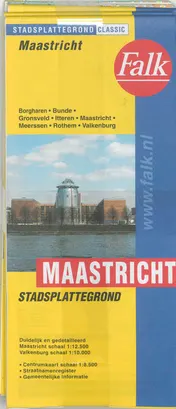 Omslag van Maastricht plattegrond set 5 ex