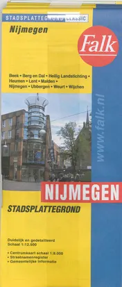 Omslag van Nijmegen plattegrond set 5 ex