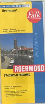 Omslag van Roermond plattegrond set 5 ex