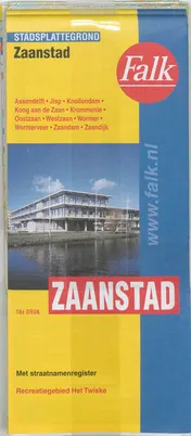 Omslag van Zaanstad plattegrond set 5 ex
