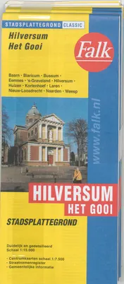 Omslag van Hilversum / 't Gooi plattegrond set 5 ex