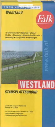Omslag van Westland plattegrond set 5 ex