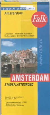 Omslag van Amsterdam plattegrond set 5 ex