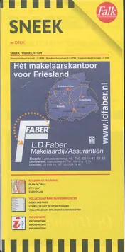 Omslag van Sneek plattegrond