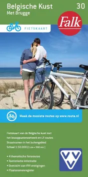 Omslag van Belgische kust met Brugge