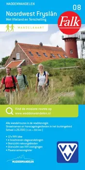 Omslag van Noordwest Fryslan met Vlieland en Terschelling