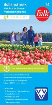 Omslag van Falk VVV wandelkaart 14. Bollenstreek