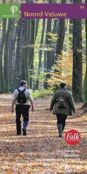 Omslag van Falk Staatsbosbeheer wandelkaart 19 Noord-Veluwe