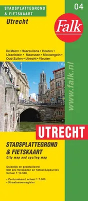 Omslag van Stadsplattegrond & Fietskaart Utrecht