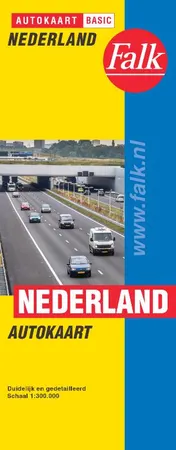Omslag van Falk autokaart Nederland basic