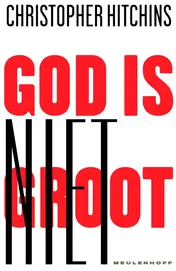 Omslag van God is niet groot