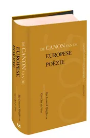 Omslag van Canon van de Europese poëzie