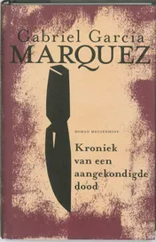 Omslag van Kroniek van een aangekondigde dood