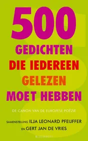 Omslag van 500 gedichten die iedereen gelezen moet hebben
