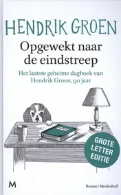 Omslag van Opgewekt naar de eindstreep