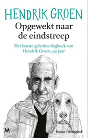 Omslag van Opgewekt naar de eindstreep