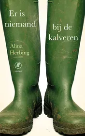 Omslag van Er is niemand bij de kalveren