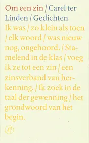 Omslag van Om een zin