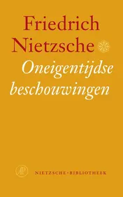Omslag van Oneigentijdse beschouwingen