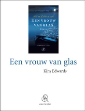 Omslag van Een vrouw van glas (grote letter)