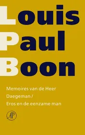 Omslag van Memoires van de Heer Daegeman ; Eros en de eenzame man