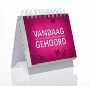 Omslag van Vandaag gehoord