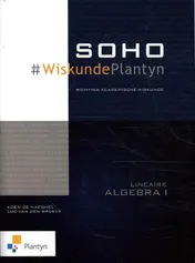 Omslag van SOHO Wiskunde Plantyn Lineaire algebra I