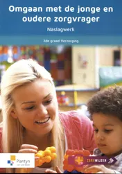 Omslag van Naslagwerk Omgaan met de jonge en oudere zorgvrager
