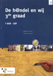 Omslag van De h@ndel en wij 3de graad - F Handel BOB - ERP (incl. Scoodle)