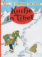 Omslag van Kuifje in tibet