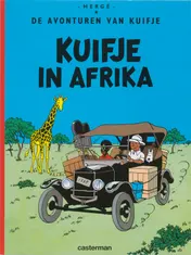 Omslag van Kuifje in Afrika