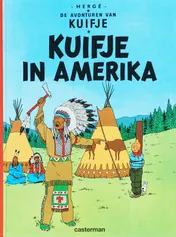 Omslag van Kuifje in Amerika