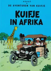 Omslag van Kuifje in Afrika A5 formaat