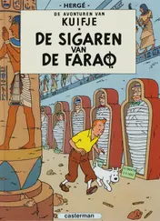 Omslag van De sigaren van de farao Kuifje a5 formaat