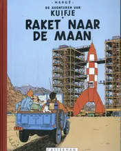 Omslag van raket naar de maan