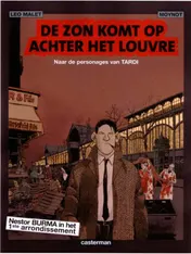 Omslag van De zon komt op achter het Louvre