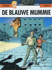 Omslag van De blauwe mummie