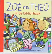 Omslag van Zoe en Theo in de bibliotheek