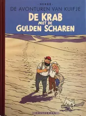 Omslag van De krab met de gulden scharen - 80 jaar Haddock
