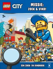 Omslag van LEGO City: zoek-en-vind boek