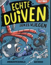 Omslag van Echte duiven zien ze vliegen