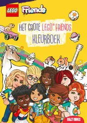 Omslag van Het grote LEGO Friends kleurboek
