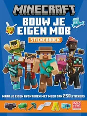 Omslag van Minecraft Stickerboek - Bouw je eigen mob