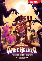 Omslag van Game Helden tegen de zombie-cowboys
