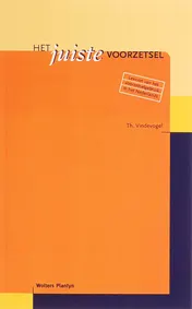 Omslag van Het juiste voorzetsel