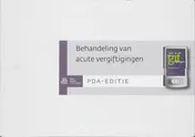Omslag van PDA Behandeling van acute vergiftigingen