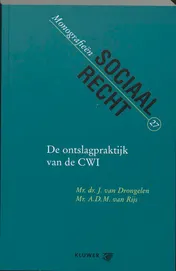 Omslag van De ontslagpraktijk van de CWI
